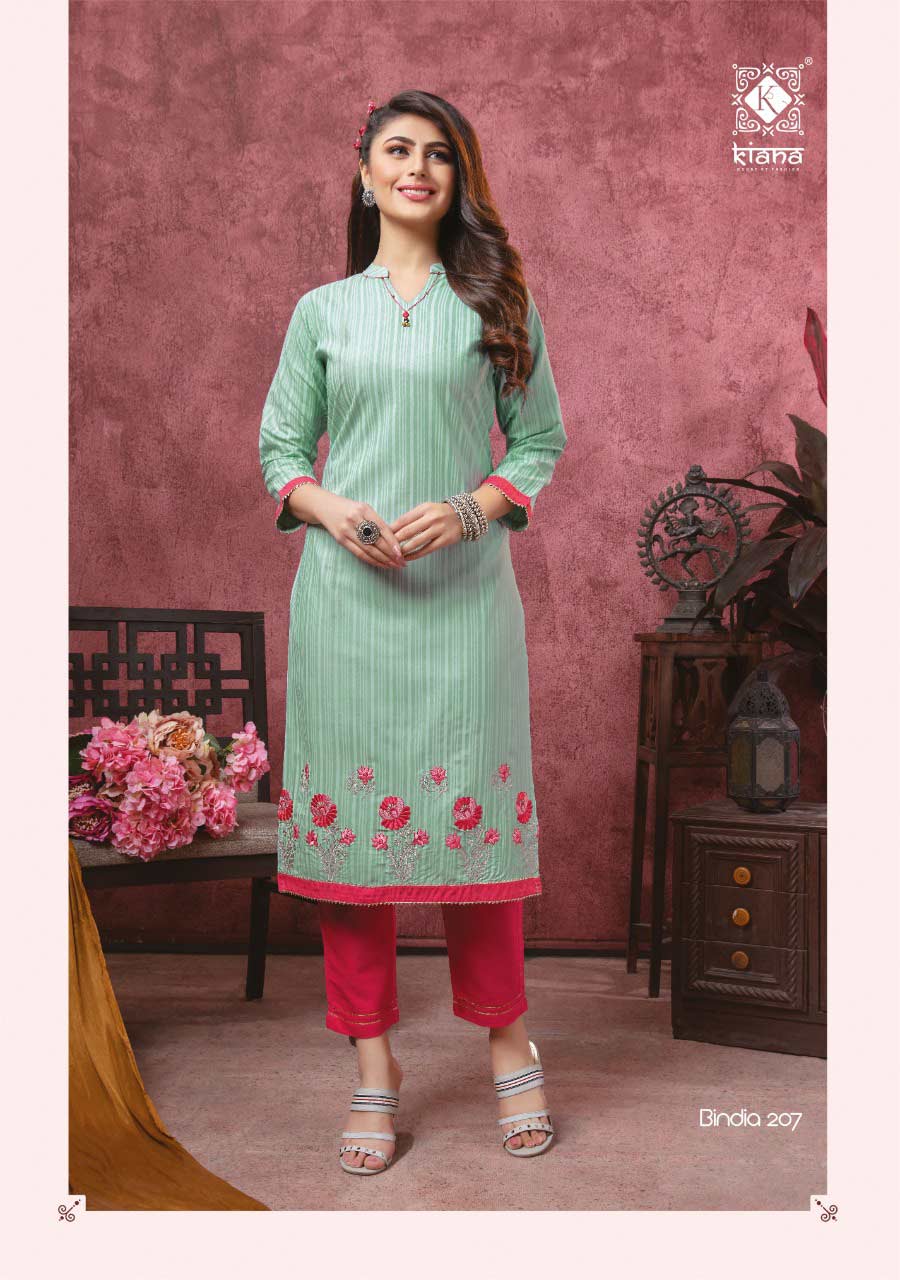 Bindia Cotton Kurti Catalogue Set Wholeseller Bindia Cotton Kurti Catalogue Set Wholeseller